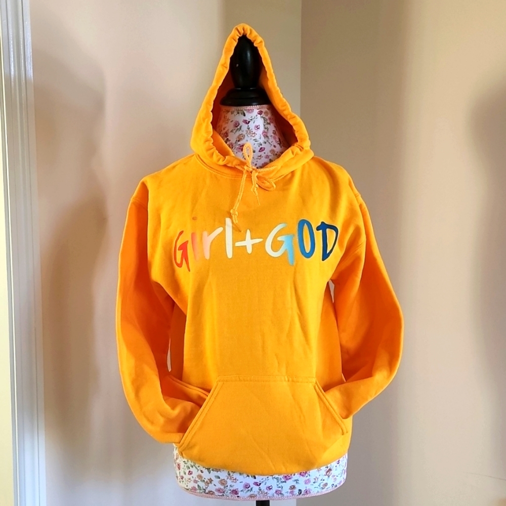 Girl +God hoody sweat shirt